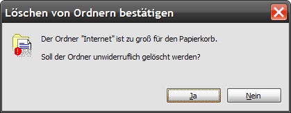 Internet löschen